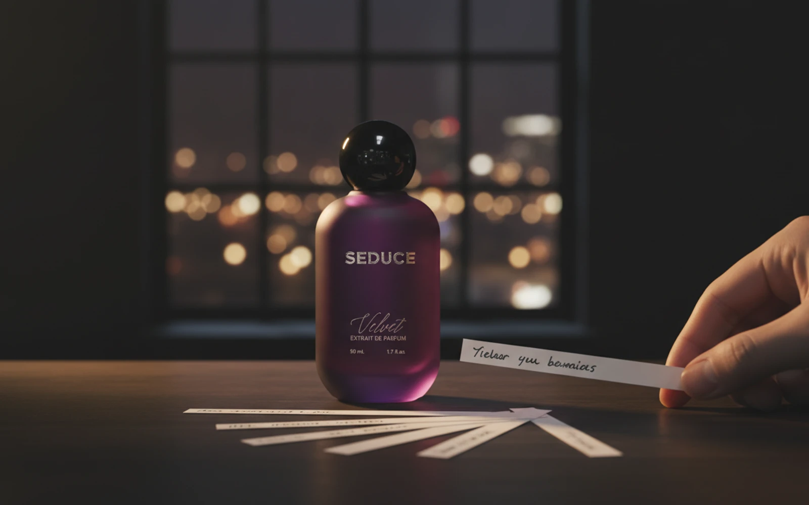 Ilustrasi untuk artikel: Cara Tes Parfum di Toko: Pelajaran dari Empat Babak Sejarah Mencoba Wangi